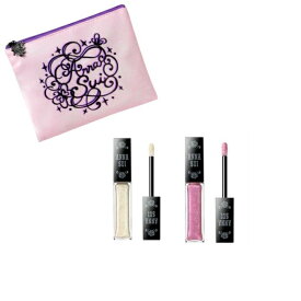 ANNA　SUI　アナ スイ ポーチ セット　トゥインクリング アイメイク キット 限定品　twinkle_kit　300ピンク　001ホワイト　アイ グリッター　2点セット　コスメ　化粧　ギフト レディース　【新品/未使用/正規品】