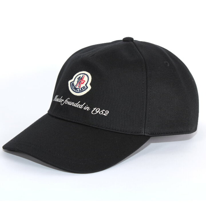 楽天市場】MONCLER モンクレール ベースボールキャップ ブラック 