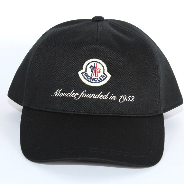 楽天市場】MONCLER モンクレール ベースボールキャップ ブラック 