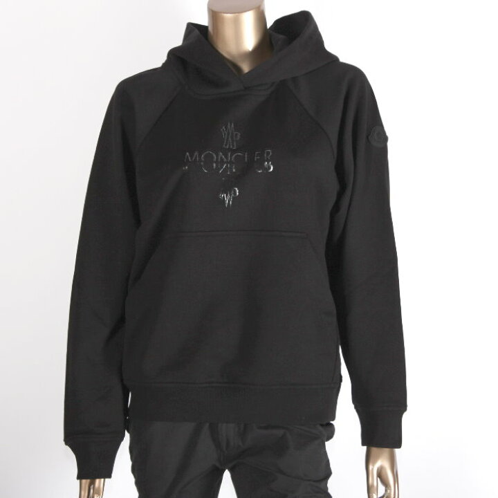 楽天市場】MONCLER モンクレール プルオーバー パーカー ブラック  