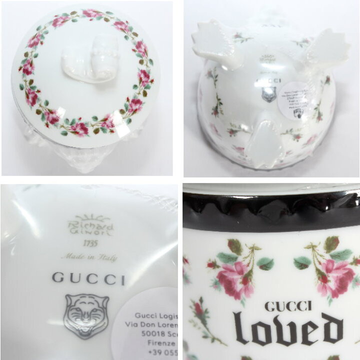 楽天市場】【エントリーPt5倍】グッチ GUCCI ローズ プリント ライオン 