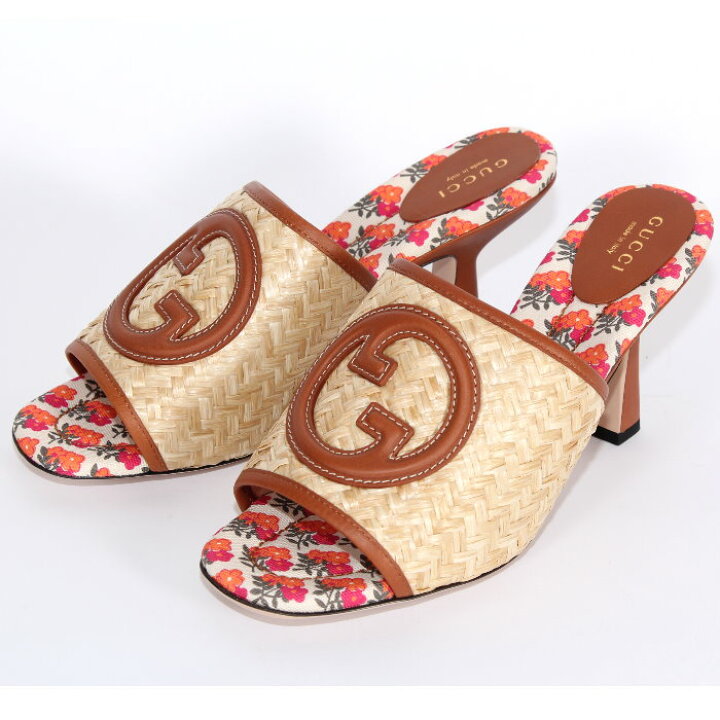 楽天市場】【お値下げ】 GUCCI グッチ インターロキングG ミュール 