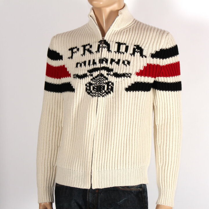 楽天市場】【期間限定】 PRADA プラダ UMG123 10O9 F0009 カシミヤ 