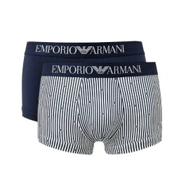 【単品1枚】 EMPORIO ARMANI エンポリオアルマーニ ボクサーパンツ 111210 2R504 79110 「ストライプ」「ネイビー」 2カラー トランクス アンダーウェア 下着 メンズ 売れ筋