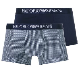 【単品1枚】 EMPORIO ARMANI エンポリオアルマーニ ボクサーパンツ 111210 2R504 79310 「ドット」「ネイビー」 2カラー トランクス アンダーウェア 下着 メンズ 売れ筋