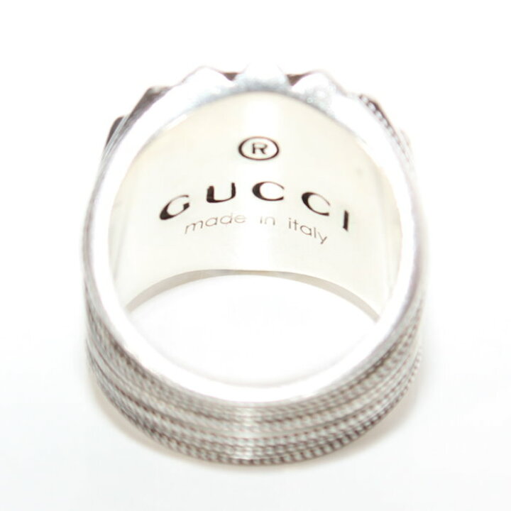 楽天市場】グッチ GUCCI インターロッキングG リング 728399 J8400  