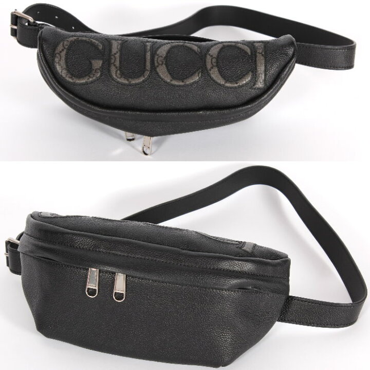 楽天市場】GUCCI グッチ レザー ボディバッグ ブラック 768111 AACXC 