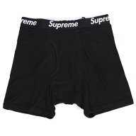 【1枚/ばら売り】 Supreme × Hanes シュプリーム ヘインズ ボクサーパンツ ブラック Boxer Brief ボクサ…