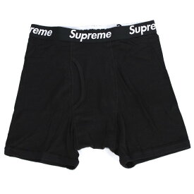 【1枚/ばら売り】 Supreme × Hanes シュプリーム ヘインズ ボクサーパンツ ブラック Boxer Brief ボクサーブリーフ トランクス アンダーウェア メンズ レディース ユニセックス 売れ筋Hanes? Boxer Briefs