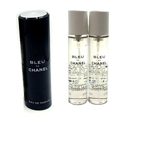 CHANEL �u���[ �h�D �V���l�� �I�[�h�D �p���t�@�� �g���x�� �X�v���C�@���e��3X20mL�@�{��+���t�B���@���@�|���U�^�[�g�����@�p�t���[���@�p���t�@���@�g�с@�����@�X�v���[�@c-bleu-travel-edp�@