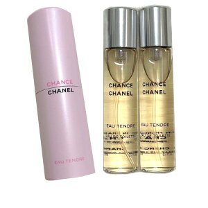 CHANEL �V���l�� CHANCE�@�`�����X �I�[ �^���h�D���@�c�B�X�g�X�v���C�i�I�[�h�D �g�����b�g�j3x20 ml �Z�b�g/�P�[�X+���t�B��×3�@EDT�@�r���[�e�B���ϕi �R�X�� ���C�N�@c-chance-travel-tendre�g���x
