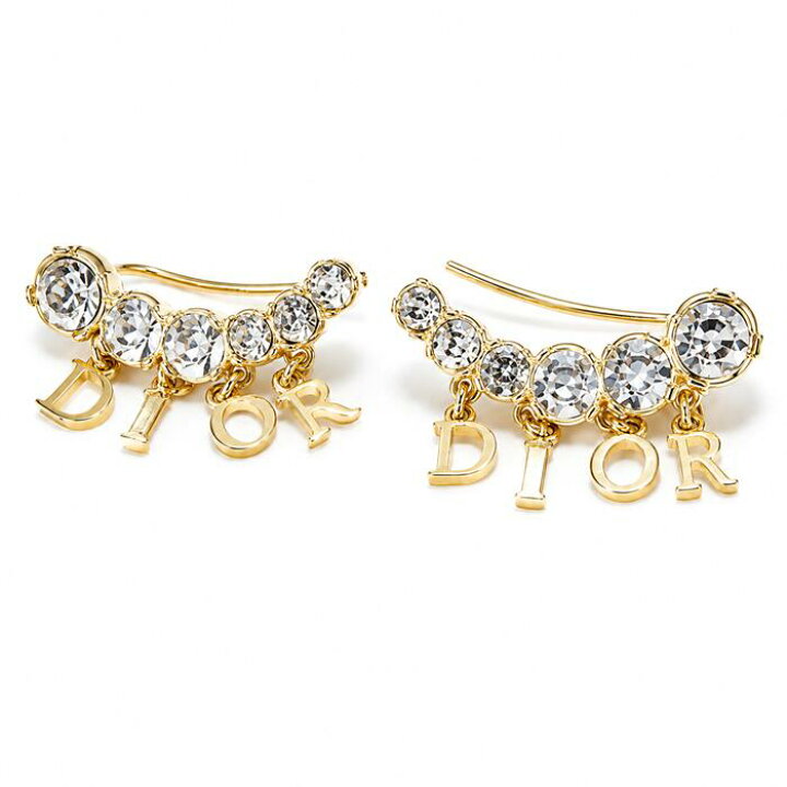 楽天市場】Dior ディオール ピアス シグネチャー ディオ 