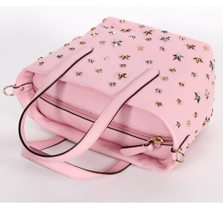 楽天市場】JIMMY CHOO ジミーチュウ 2WAY トートバッグ アイスピンク 