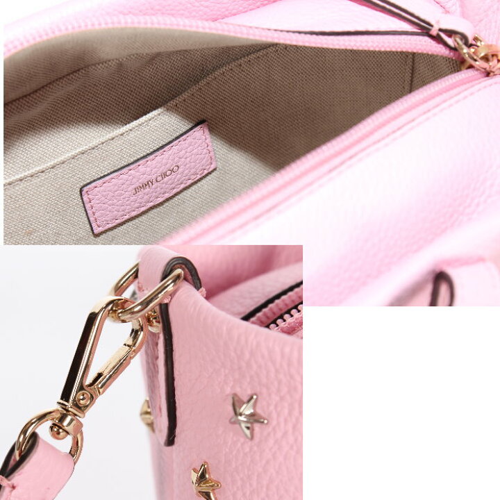 楽天市場】JIMMY CHOO ジミーチュウ 2WAY トートバッグ アイスピンク 