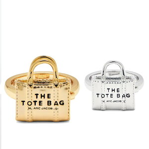 �y�G���g���[Pt5�{�z�}�[�N�W�F�C�R�u�X MARC JACOBS �~�j �A�C�R�� �g�[�g �o�b�O �����O�@�w�ց@2P4JRN001J21 �V���o�[/029 �S�[���h/970 Tote Bag Earrings �����