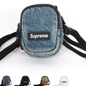Supreme �V���v���[�� �f�j�� �~�j ���[�e�B���e�B �o�b�O Denim Mini Utility Bag �E�H�b�V���h�C���f�B�S �u���b�N ���A���c���[�J�� �z���C�g �{�b�N�X���S �V�����_�[�o�b�O �΂ߊ|�� �N���X�{�f