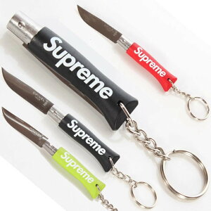 ylIz Supreme × Opinel Vv[ Isl io[tH[ iCt L[`F[ No. 4 Knife Keychain ubN bh ܂肽ݎ iCt {bNXS L[O L[z_[ L[