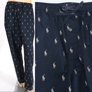 RALPH LAUREN �����t���[���� �R�b�g�� �p���c R972NY 00D �l�C�r�[ �N���[���|�j�[�v�����g SLEEPWEAR POLO �|�� �����O�p���c ���Y�{�� �X���b�N�X �{�g���X �����Y ���j�Z�b�N�X �����
