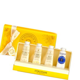 L'OCCITANE　ロクシタン　ハンドクリーム GIFT FOR YOU　4本セット　ハンドケア　保湿フレグランスコスメビューティギフトプレゼントコフレ限定l-giftset-25-1