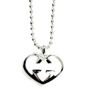 �y�G���g���[Pt5�{�z�O�b�` GUCCI �l�b�N���X �W���C�A���g �r�b�O GG �n�[�g �{�[���`�F�[�� �V���o�[ 246487 J8400 8106 �V���o�[925 �����Y ���f�B�[�X ���j�Z�b�N�X �����