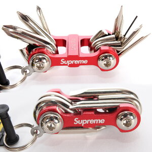 Supreme Chibi Rib �V���v���[�� ���у��u �X�N�����[�g���C�o�[ �L�[�`�F�[�� Screwdriver Keychain ���b�h 7�s�[�X �h���C�o�[�Z�b�g �L�[�����O �����Y ���f�B�[�X ���j�Z�b�N�X �����
