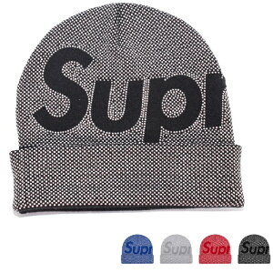 Supreme �V���v���[�� �X�^�b�Y �m�b�N�A�E�g �r�b�O���S �r�[�j�[ Studded Knockout Big Logo Beanie 4�J���[ �t���[�T�C�Y �J�V�~�����a �r�W���[ �j�b�g�X �L���b�v �X�q �n�b�g �����Y ���f�B�[�X ��