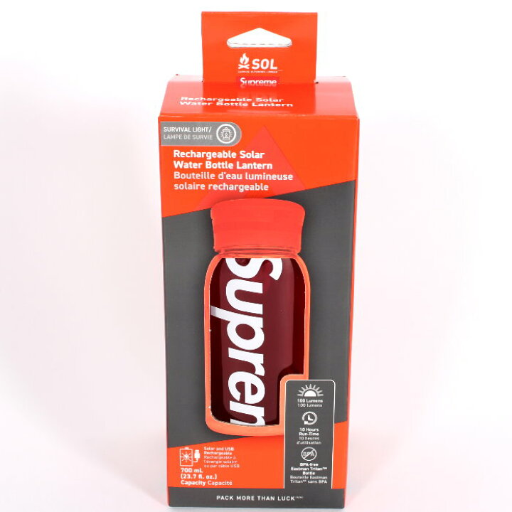 楽天市場】Supreme シュプリーム SOL ウォーター ボトル ランタン 