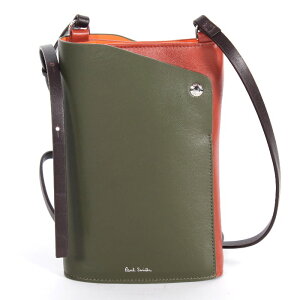 �|�[���X�~�X PAUL SMITH ���U�[ �V�����_�[�o�b�O M1A 7720 LDECOR �J�[�L���u���E�����u���[ ���S�v�����g �E�H���b�g �t�H�[�� ���z �g�� �o�b�O �T�R�b�V�� ���΂� �� PS �����Y ���f�B�[�X���j