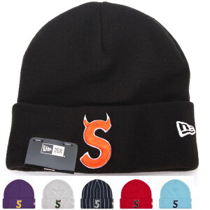 Supreme New Era Devil S Logo Beanie �V���v���[�� �j���[�G�� �f�r�� S���S �r�[�j�[ �t���[�T�C�Y ���S�h�J �{�b�N�X���S�p�b�` �j�b�g�X �L���b�v �X�q �n�b�g �����Y ���f�B�[�X ���j�Z�b�N�X ����
