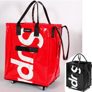 �y�G���g���[pt5�{�zSupreme / Hulken �V���v���[�� �n���P�� ���[�����O �g�[�g�o�b�O Rolling Tote Bag ���S ������ �L�����[�o�b�O �g�����[�P�[�X �{�X�g���o�b�O �ߑ��P�[�X �C���e���A �u�� ��e
