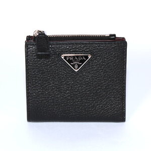 PRADA �v���_ ���B�b�e���_�C�m���U�[ ��܂���z 2ML049 2E54 F0I21 �u���b�N+�{���h�[ NERO+BORDEAUX �o�C�J���[ �G�i�������^���g���C�A���O�����S �~�j���z �R���p�N�g �X���[�� �E�H���b�g ����