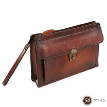 楽天市場】ヌメ革 セカンドバッグの通販