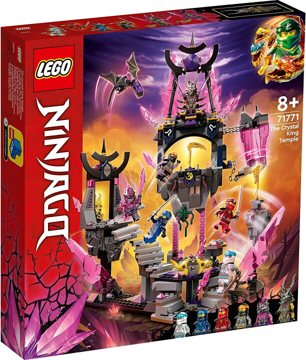 楽天市場】レゴ(LEGO) ニンジャゴー クリスタルキングの寺 71771 