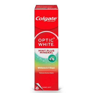 RQ[g IveBbNzCg 100g y1{z zCgjO Colgate optic white ~gvX~l@mint plus mineral@Ki