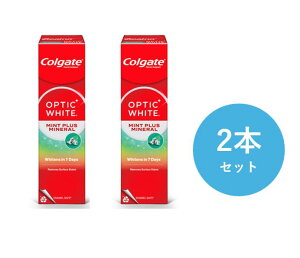�R���Q�[�g �I�v�e�B�b�N�z���C�g 100g×2�Z�b�g �������� �z���C�g�j���O Colgate optic white �~���g�v���X �~�l�����@���K�i