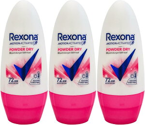 Rexona ���N�\�i �����p ���� �f�I�h�����g ���[���I�� Powder Dry �p�E�_�[�h���C 45ml×3�� �܂Ƃߔ����Z�b�g ���N�\�[�i