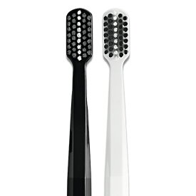 クラプロックス 歯ブラシ ブラックisホワイト 2本セット 大人用歯ブラシ　歯ブラシスタンド　粉歯みがき　セット売りあり