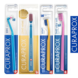 �y�����z�N���v���b�N�X ��Ԏ��u���V3�큕�V���O�����u���V�Z�b�g CURAPROX �X�C�X�� ��l�p �I�[�����P�A �_�炩�� �ɍז� �Z�b�g �M�t�g
