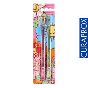 �y�����z�N���v���b�N�X ���u���V CS12460 �x���x�b�g ����G�f�B�V���� 2�{�Z�b�g CURAPROX �����炩 �ɍז� �X�C�X�� ��l�p �Z�b�g �M�t�g