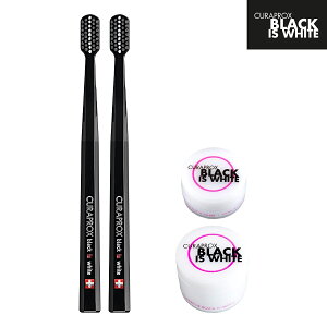 �y�����z�N���v���b�N�X �u���b�N�C�Y�z���C�g ���u���V 2�{�Z�b�g CURAPROX �X�C�X�� ��l�p �I�[�����P�A ���u���V�X�^���h �����݂��� �Z�b�g �M�t�g