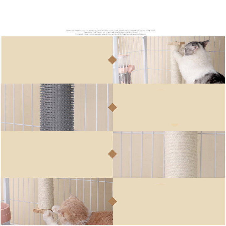 【送料無料】猫 爪とぎ 麻 ネコ 爪研ぎ つめとぎ タワー ミニ 麻縄 猫用ポール ガリガリポール スクラッチャー ケージ内で使用 CURASHI ◆1位◆ 猫 爪とぎ ケージ ねこ 爪研ぎ ケージ ケージ用 ケージ 柵 つめとぎ ポール おしゃれ 知育玩具 タワー 壁 麻 コーナー スクラッチャー 取り替え可能 木製 工具付き 30x6cm 猫用品 誕生日 プレゼント ケージ用 爪とぎ
