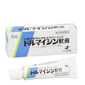 【第2類医薬品】ドルマイシン軟膏 6g[やけど]