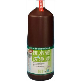 【6本セット　送料無料】☆スリーケー 快潔バイオシリーズ 排水管洗浄液 1.8L☆排水溝 排水口 つまり ぬめり ヌメリ 配管洗浄剤 排水溝クリーナー