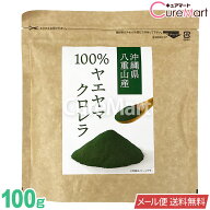 ヤエヤマ クロレラ 100％ 粉末 100g【メール便送料無料】八重山クロレラ 八重山産 クロレラパウダー 石垣…
