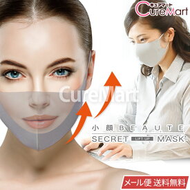 小顔BEAUTE(ボーテ) マスク 日本製 グレー【楽天ロジ発送 送料無料】6211 シークレットリフトアップマスク 小顔 マスク ベルト 表情筋 トレーニング 二重あご 解消 たるみ 引き上げ グッズ 鼻呼吸 洗えるマスク 日焼け防止 UV対策 消臭 砂山靴下 sunayama 母の日