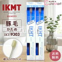 牙刷｜IKMT 歯ブラシ 豚毛 かため 超コンパクトヘッド◆2本セット〜 IKT9303 山形状カット日本製 池本刷子…