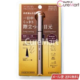 リキッドアイライナー 極細筆タイプ 0.5mL 全4色 日本製 EVERYYOU ドウシシャ【楽天ロジ発送 送料無料】1000円ポッキリ ウォータープルーフ にじまない 高密着 長時間キープ 速乾 高発色 まつ毛 アイライン カラーライナー 極細ライン 目元ケア エブリユー