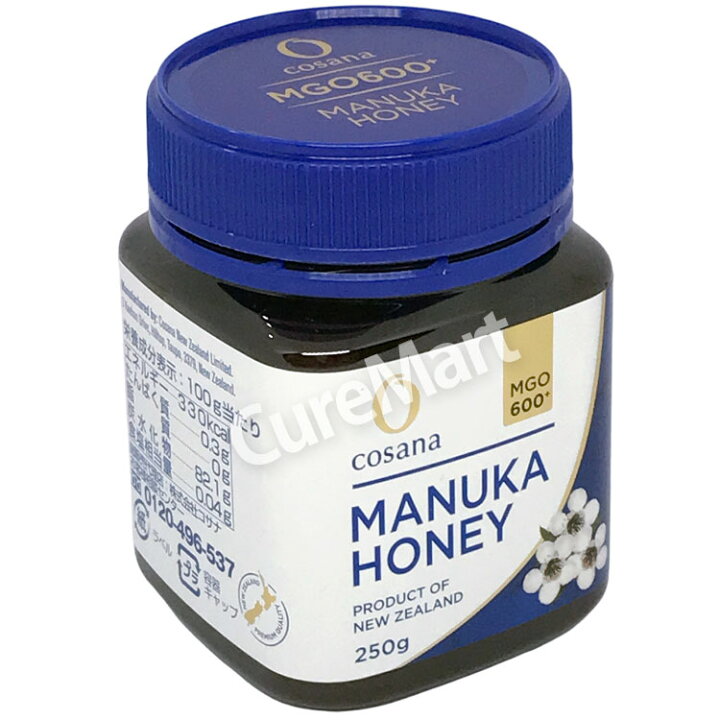 楽天市場】コサナ マヌカハニー MGO600+ 250g◇3個セット【送料無料 