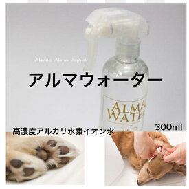 アルマウォーター 300ml 1本 高濃度アルカリ水素イオン水 除菌 消臭 天然成分 おうちケア
