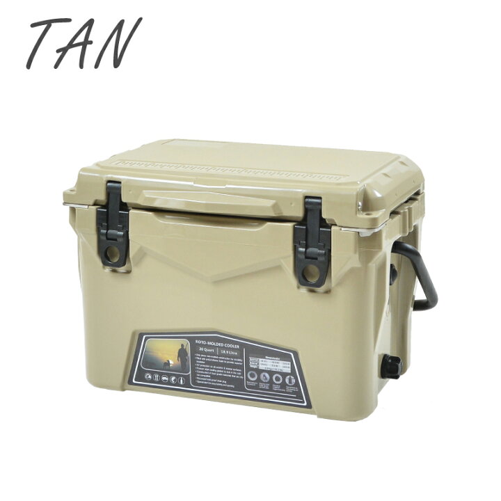 楽天市場】アイスエイジ クーラーボックス 20QT 18.9L (ICE AGE) 5日間 